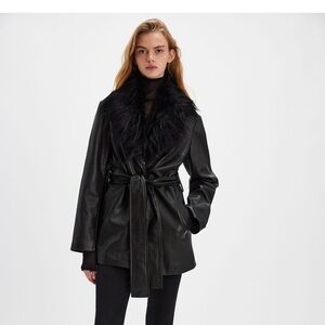 Nigel Preston & Knight Dark Leather Jacket